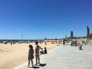 Barcelona beach