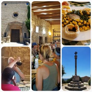 Lunch at Santuari de Pinos.
