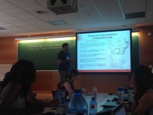 Matteo Vittuari presents on energy in food production